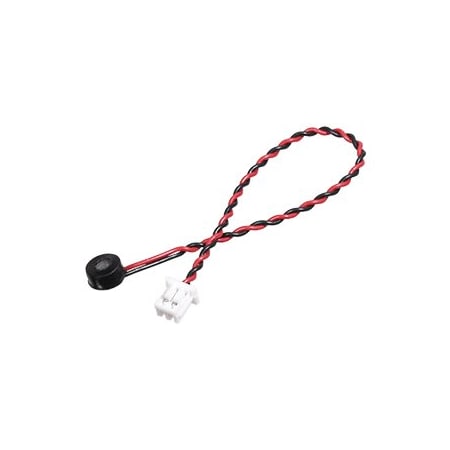 Cui Devices Microphones 4.6 Mm, Omnidirectional, Wire Leads, 3.0 Vdc, Elecret Condenser Microphone CMEJ-4622-25-L082